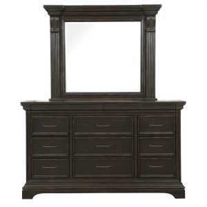 Caldwell 11 Drawer Dresser & Mirror