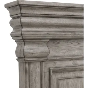 Madison Ridge Heritage Taupe Queen Panel Bed