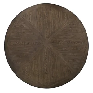 Saddle Creek Timber Brown Round Dining Table