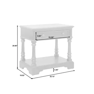 Hickory Creek Bachelor\'s Chest with Storage Drawer