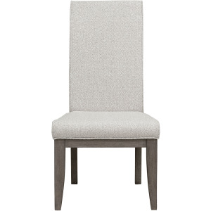 Anderson Park Moose Trail And Frontier Brown Upholstered Side Chair Two Pack