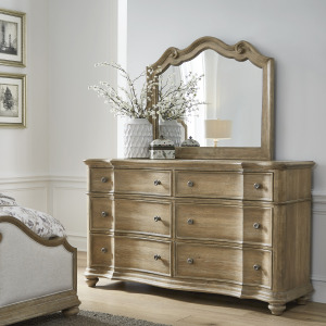 Weston Hills Flax Seed Dresser With Mirror