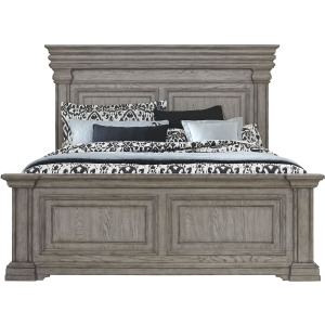 Madison Ridge Heritage Taupe Queen Panel Bed