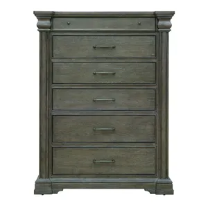 Madison Ridge Brown 6 Drawer Chest