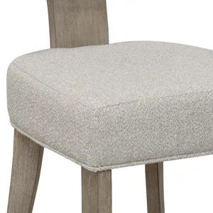 Anderson Park Moose Trail And Frontier Brown Klismos Dining Chair Two Pack