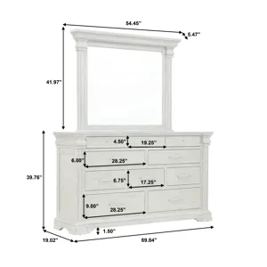 Madison Ridge Brown 10 Drawer Dresser