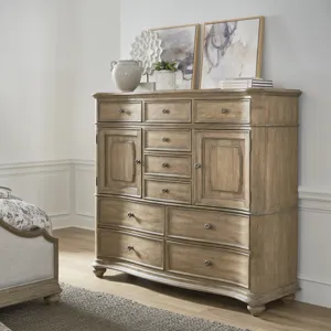 Weston Hills 10 Drawer Master Chest with Cabinets