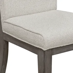Anderson Park Moose Trail And Frontier Brown Upholstered Side Chair Two Pack