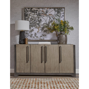 Anderson Park Moose Trail And Frontier Brown 4 Door Sideboard