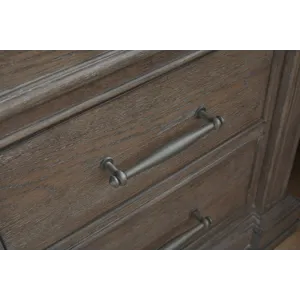 Madison Ridge Brown 3 Drawer Nightstand