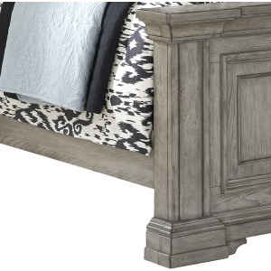 Madison Ridge Heritage Taupe Panel Footboard And Slats