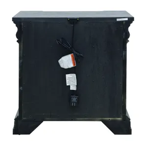 Madison Ridge Brown 3 Drawer Nightstand