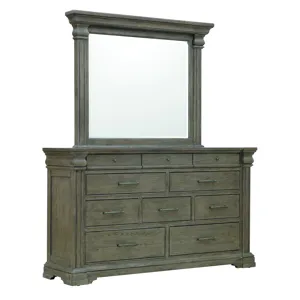 Madison Ridge Brown 10 Drawer Dresser