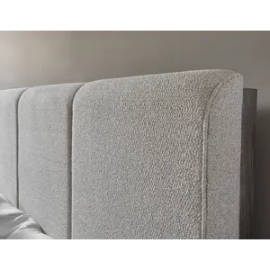 Anderson Park Moose Trail And Frontier Brown Queen Upholstered Bed