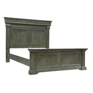 Madison Ridge Brown California King Panel Bed