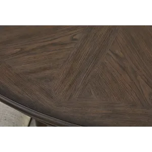 Saddle Creek Timber Brown Round Dining Table