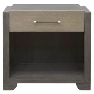 Anderson Park Moose Trail And Frontier Brown Open Nightstand