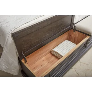 Hickory Creek California King Storage Bed