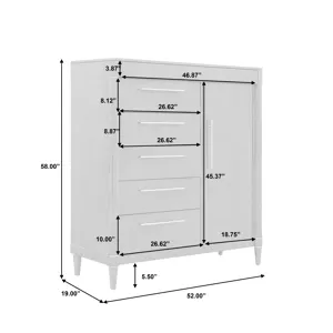 Asher Park 6 Drawer Master Chest