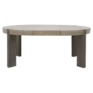 Anderson Park Moose Trail And Frontier Brown Round Dining Table