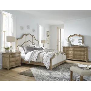 Weston Hills Flax Seed Dresser With Mirror