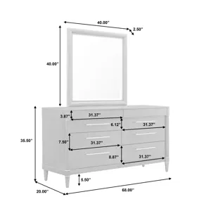 Asher Park Dresser Mirror