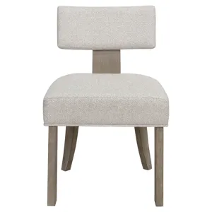 Anderson Park Moose Trail And Frontier Brown Klismos Dining Chair Two Pack