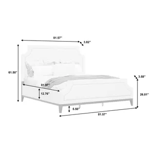 Asher Park King Upholstered Bed