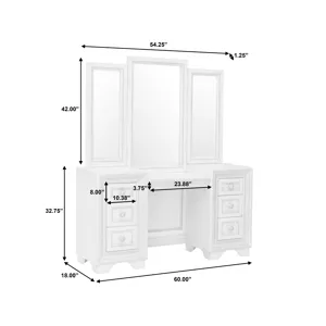 Camila Vanity and Mirror