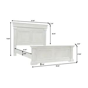 Madison Ridge Brown King Panel Bed