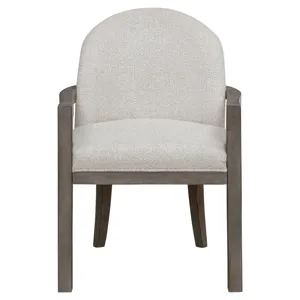 Anderson Park Moose Trail And Frontier Brown Upholstered Host Chair
