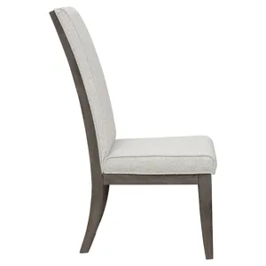 Anderson Park Moose Trail And Frontier Brown Upholstered Side Chair Two Pack