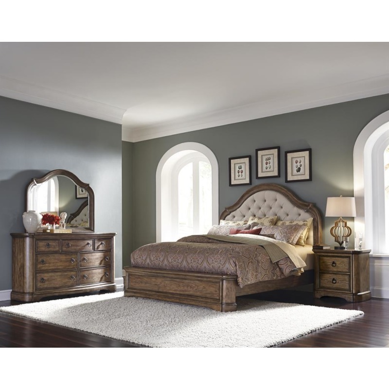 Aurora King-California King Uph Headboard