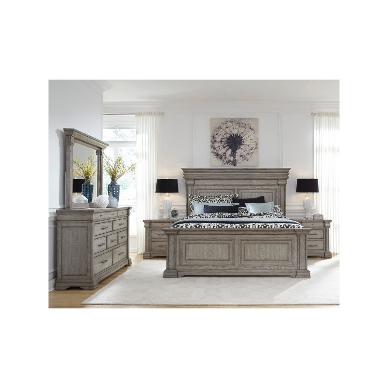 Madison Ridge King Panel Bed by Pulaski NIS815670400 Missouri Furniture