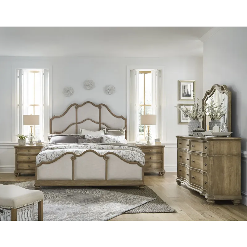 Weston Hills Flax Seed Dresser With Mirror