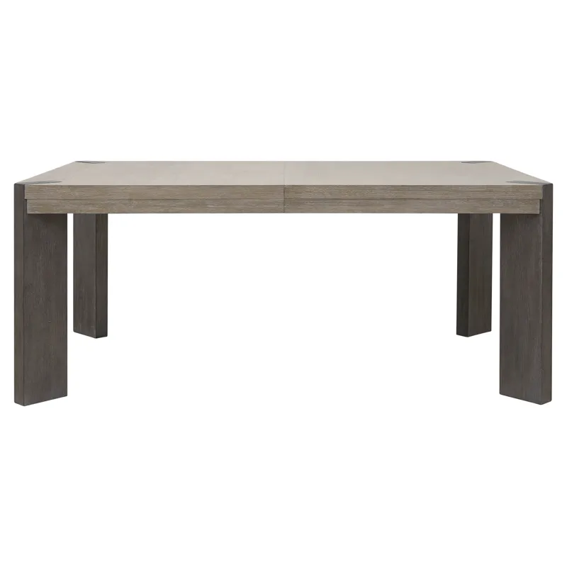 Anderson Park Moose Trail And Frontier Brown Leg Dining Table