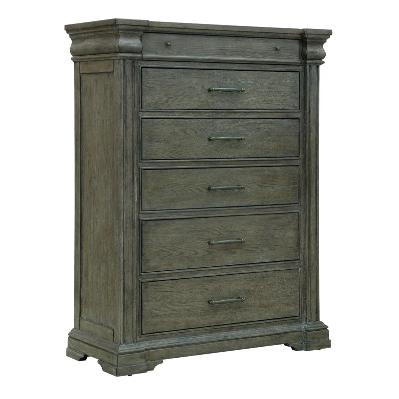 Madison Ridge Brown 6 Drawer Chest