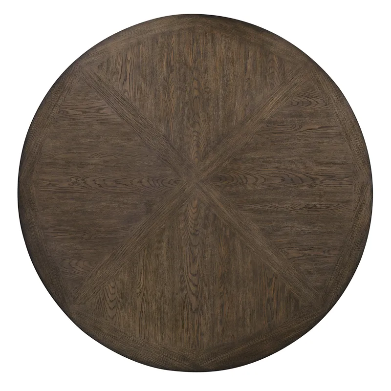 Saddle Creek Timber Brown Round Dining Table