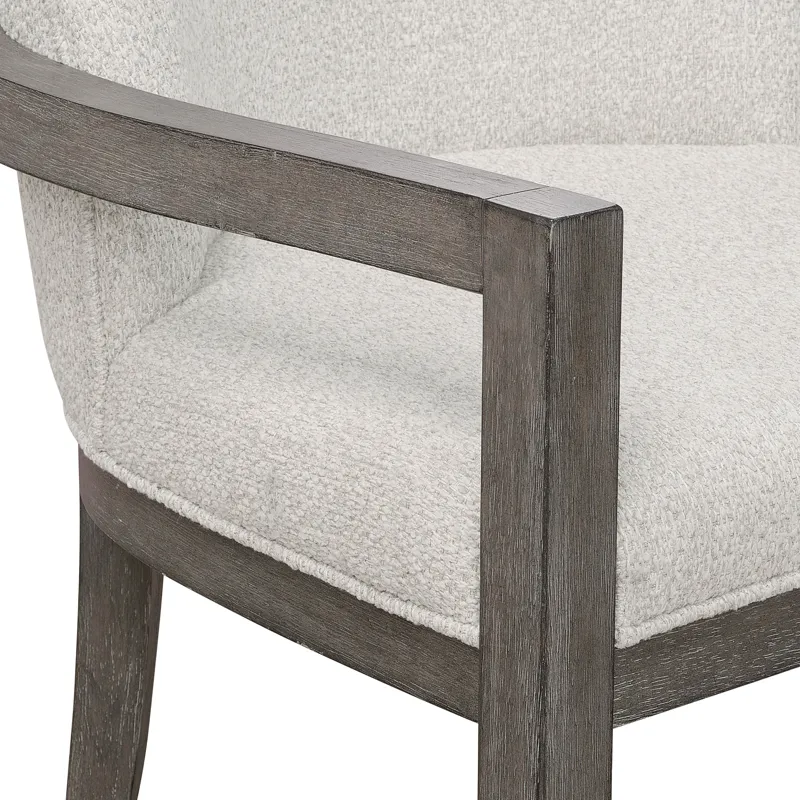 Anderson Park Moose Trail And Frontier Brown Upholstered Host Chair