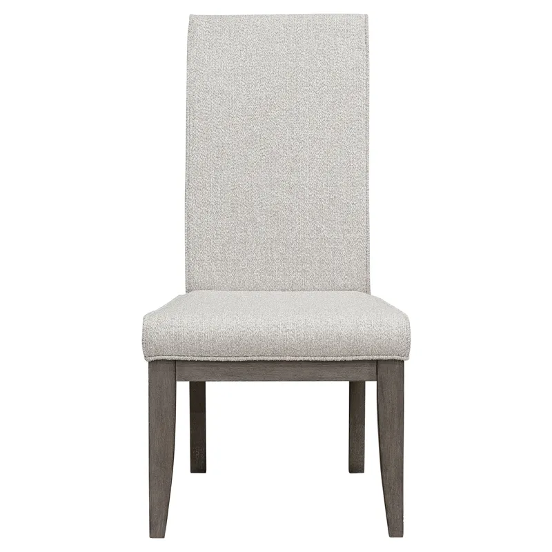 Anderson Park Moose Trail And Frontier Brown Upholstered Side Chair Two Pack