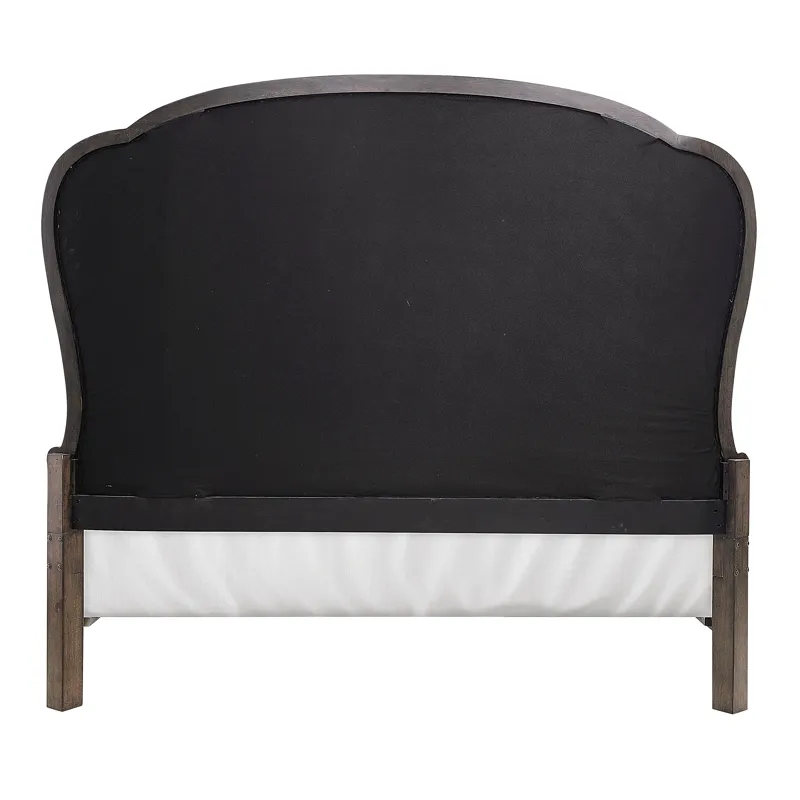 Saddle Creek Timber Brown Upholstered Bed