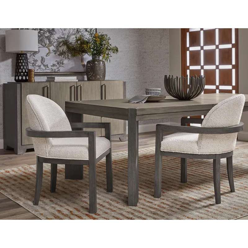Anderson Park Moose Trail And Frontier Brown Leg Dining Table