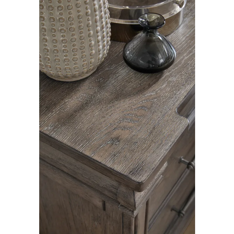 Madison Ridge Brown 3 Drawer Nightstand