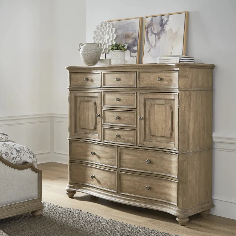 Weston Hills 10 Drawer Master Chest with Cabinets