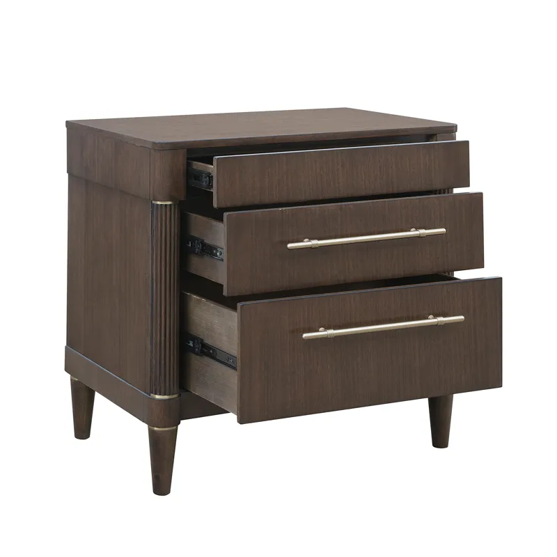 Asher Park 3 Drawer Nightstand