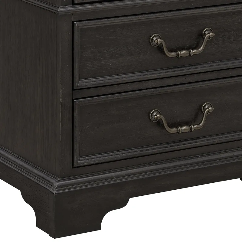 Hickory Creek 3 Drawer Nightstand