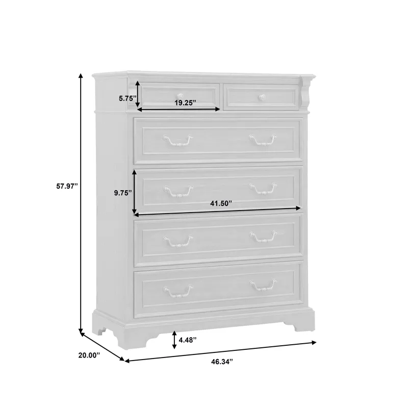 Hickory Creek 6 Drawer Chest