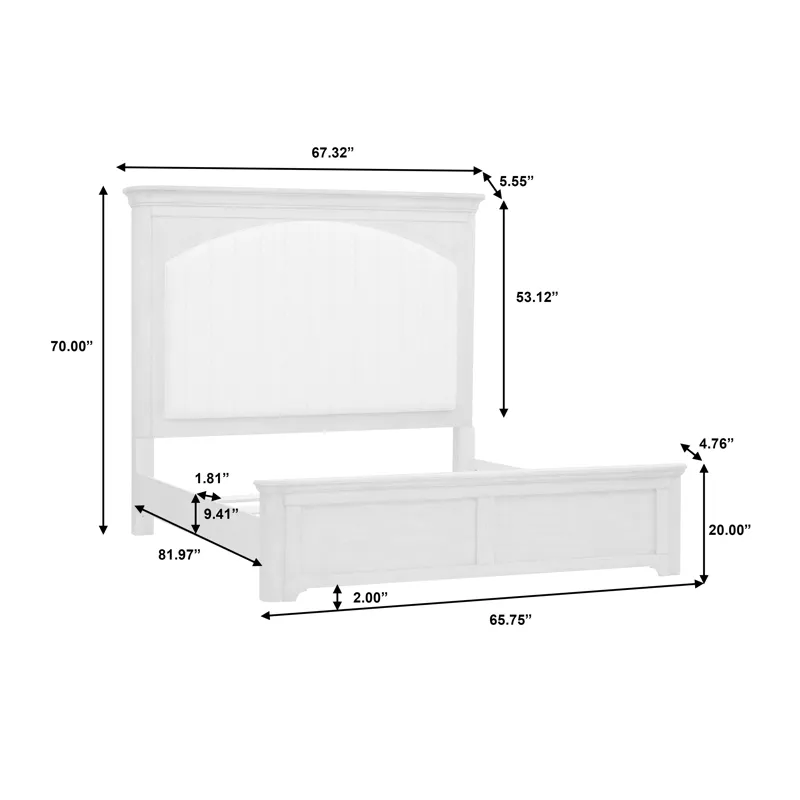 Abbotts Glen Queen Upholstered Bed