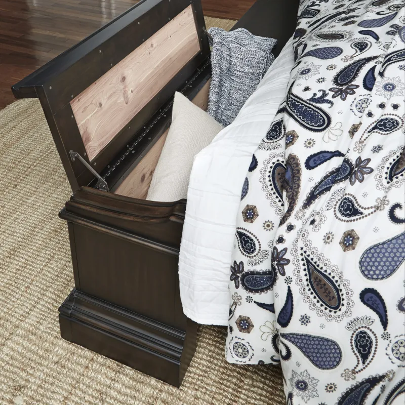 Caldwell King & California King Blanket Chest Footboard