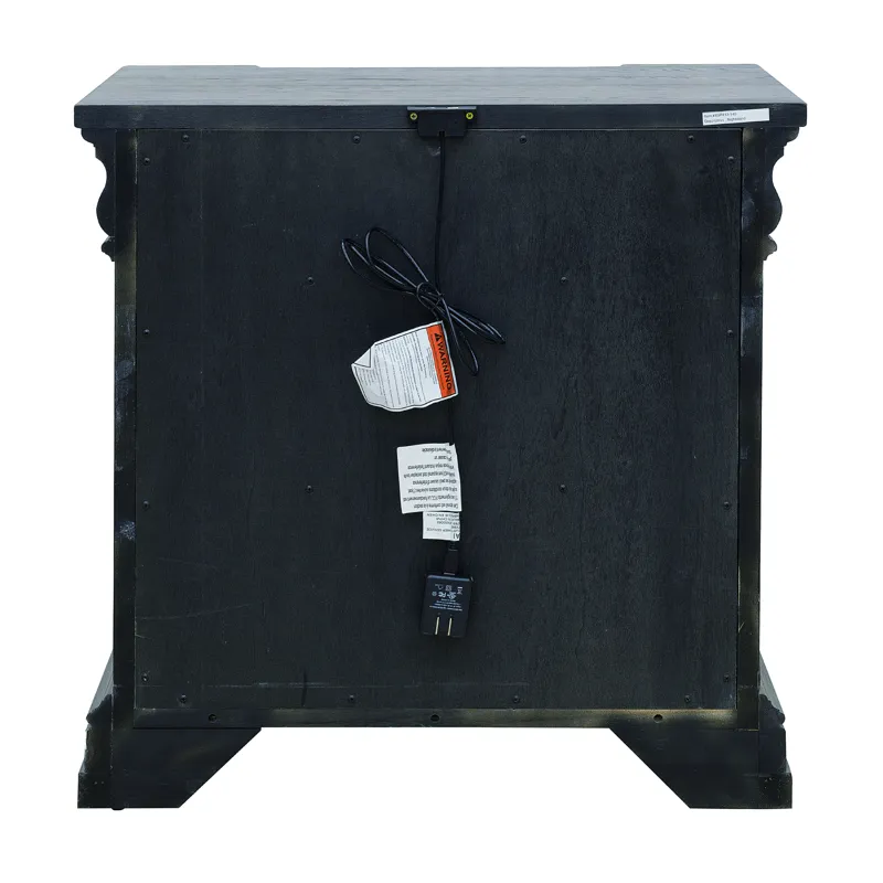 Madison Ridge Brown 3 Drawer Nightstand